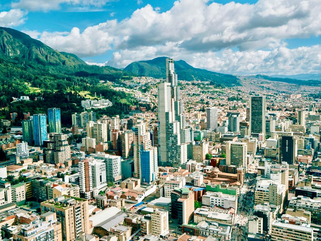 Skyline Bogota Colombia